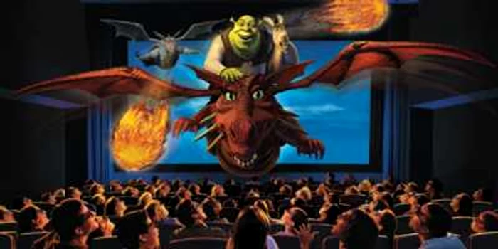 Animaţia Shrek 4 rulează astăzi în format 3D în ambele săli de cinema