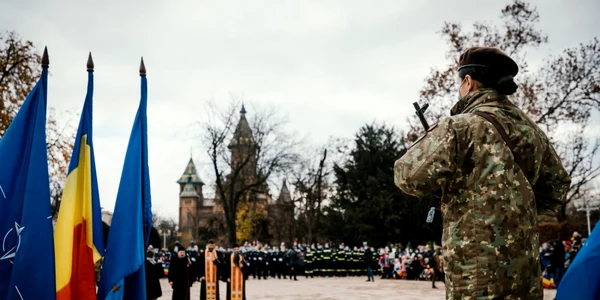 Ceremonie de 1 decembrie de la Timişoara