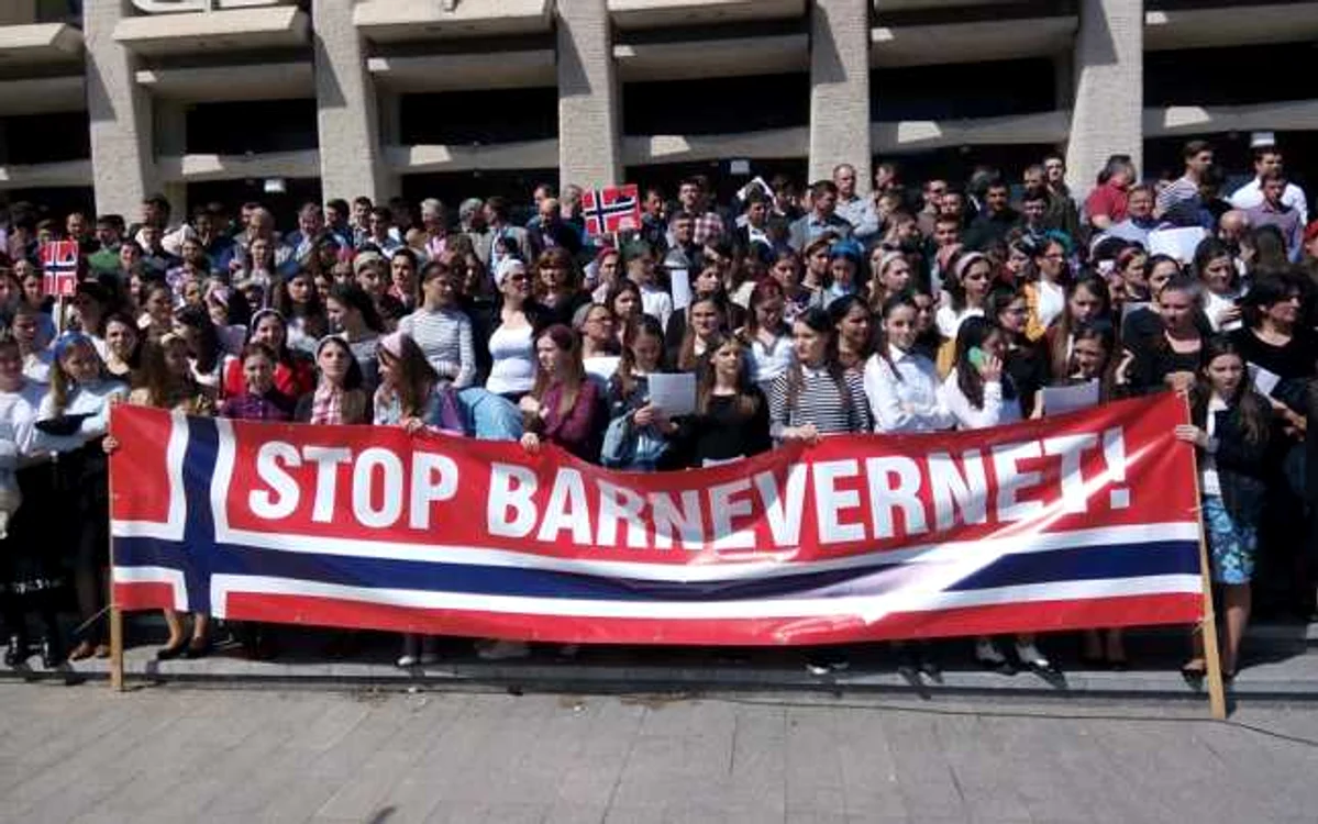 Imagine din timpul protestului de susținere a familiei Bodnariu FOTO Arhivă