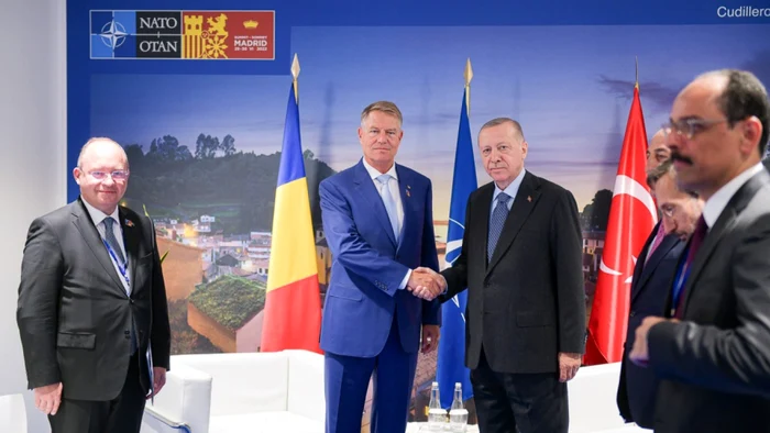 Klaus Iohannis, Recep Tayyip Erdogan FOTO Presidency