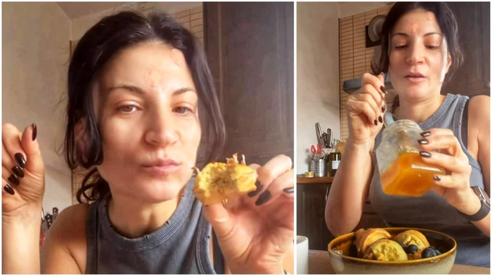 Rețeta de brioșe a Ioanei Ginghină - Foto: colaj Click! (Facebook)