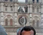 Emmanuel Macron vizitează incendiul la Catedrala Notre-Dame din Paris  FOTO EPA-EFE/ PHILIPPE WOJAZER