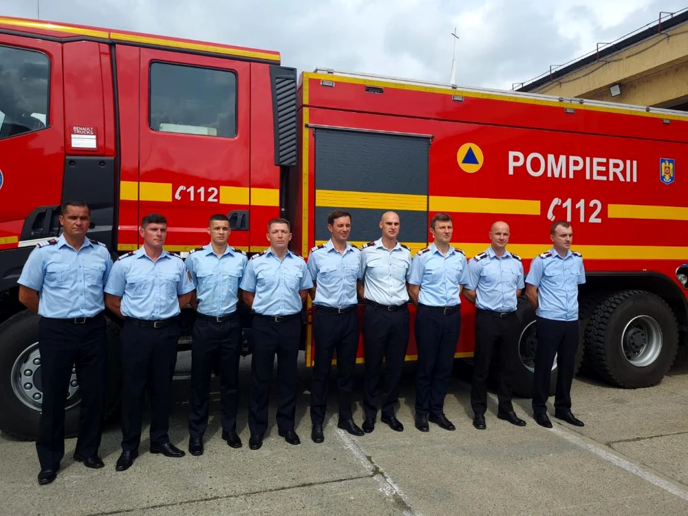 Pompierii au spus că misiunea a avut loc în condiții extreme FOTO ISU Neamț