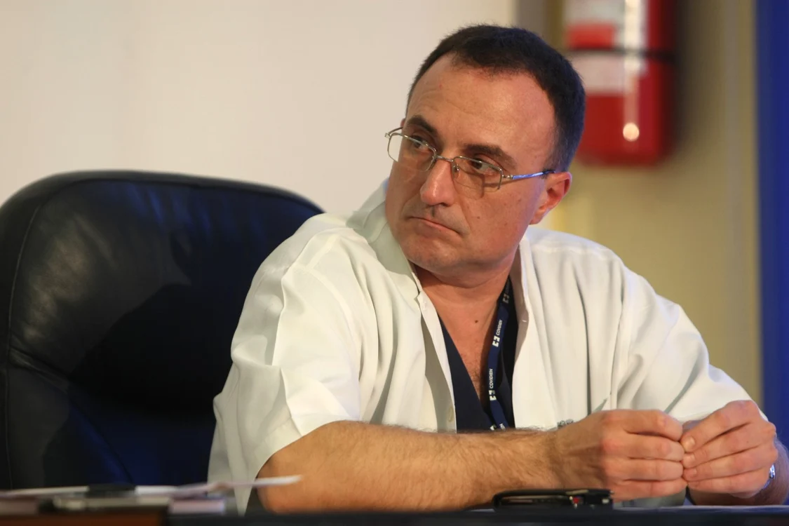 Doctorul Valentin Calu, purtător de cuvânt la Elias, se va întoarce azi în Bucureşti FOTO Adevărul