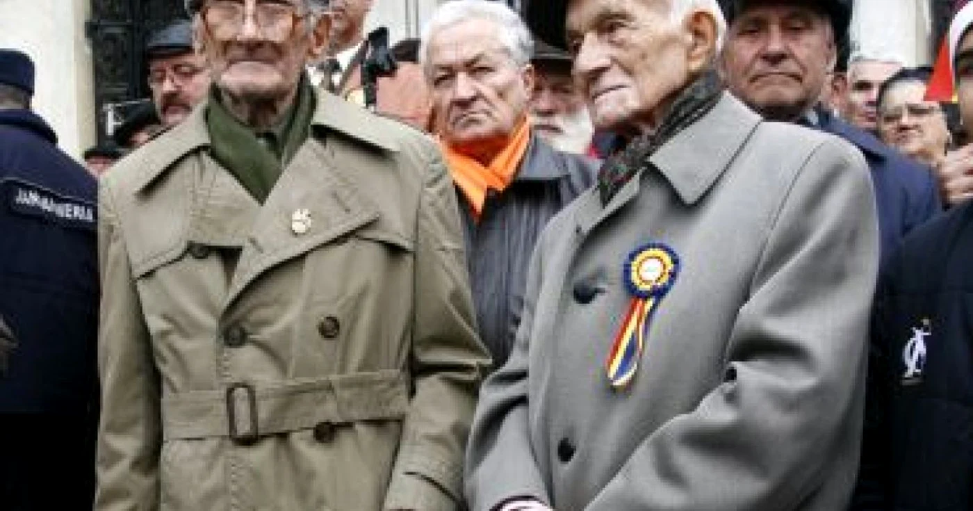 Gheorghe Stanciu şi Iovănel Bujor, veterani de război