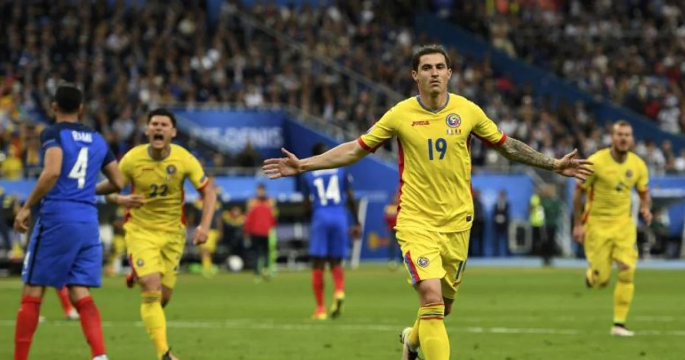 Bogdan Stancu a marcat două goluri pentru România la Euro 2016