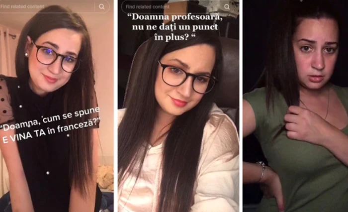 Andreea Condurache profesoara franceza Brașov png