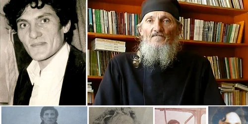 Fostul actor Dragoș Pâslaru actualul Părinte Valerian de la Mănăstirea Sfântul Mucenic Filimon Colaj