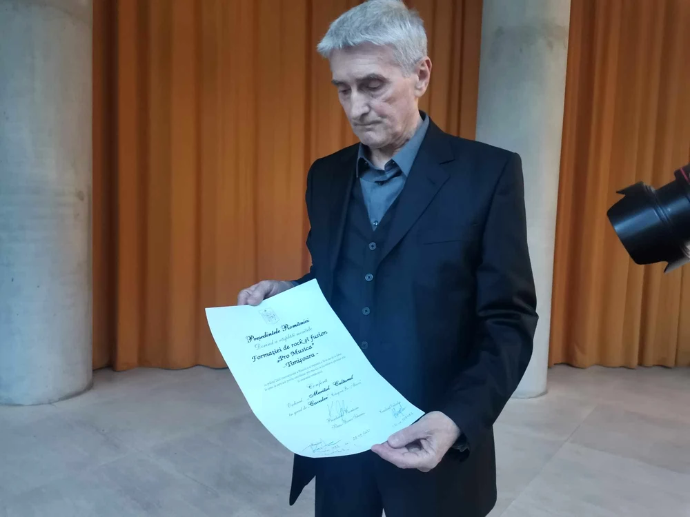 Distincție pentru Pro Musica FOTO Ștefan Both