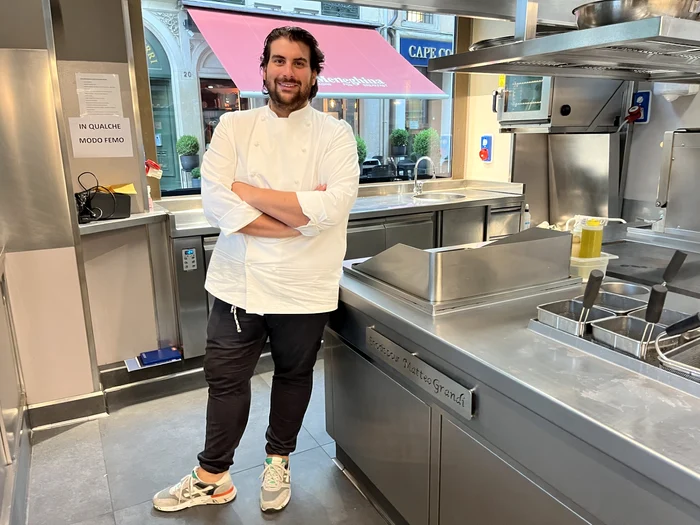 Matteo Grandi cheful de stea Michelin care a slăbit 90 de kg, în bucătărie Foto fancy Magazine
