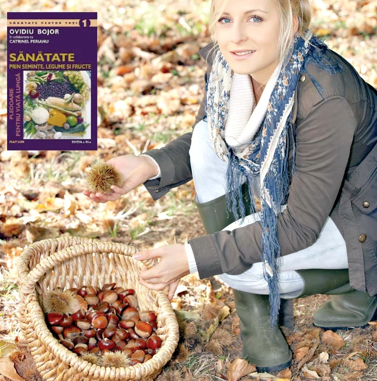 
    Mai multe detalii găsiţi în cartea „Sănătate  prin seminţe, legume şi fructe”, editura  Fiat Lux. Pentru comenzi, puteţi suna la  021-331.68.94 sau 0723-327.124.  