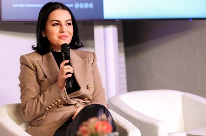 Romina Gingașu, soția lui Piero Ferrari  FOTO: Instagram