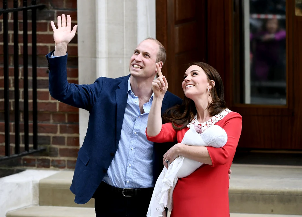 The Duke & Duchess Of Cambridge Depart The Lindo Wing With Their New Son jpeg