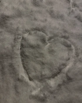 Victor Cornea a făcut o inimioară în zăpadă pentru Andreea Bălan / Foto: Instagram