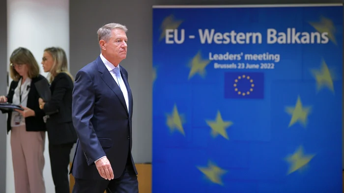 Klaus Iohannis la Bruxelles FOTO Presidency