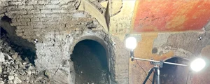 Vilă romană, descoperită sub sala de sport a unui liceu (© Cantieri Narranti / Soprintendenza Speciale di Roma)