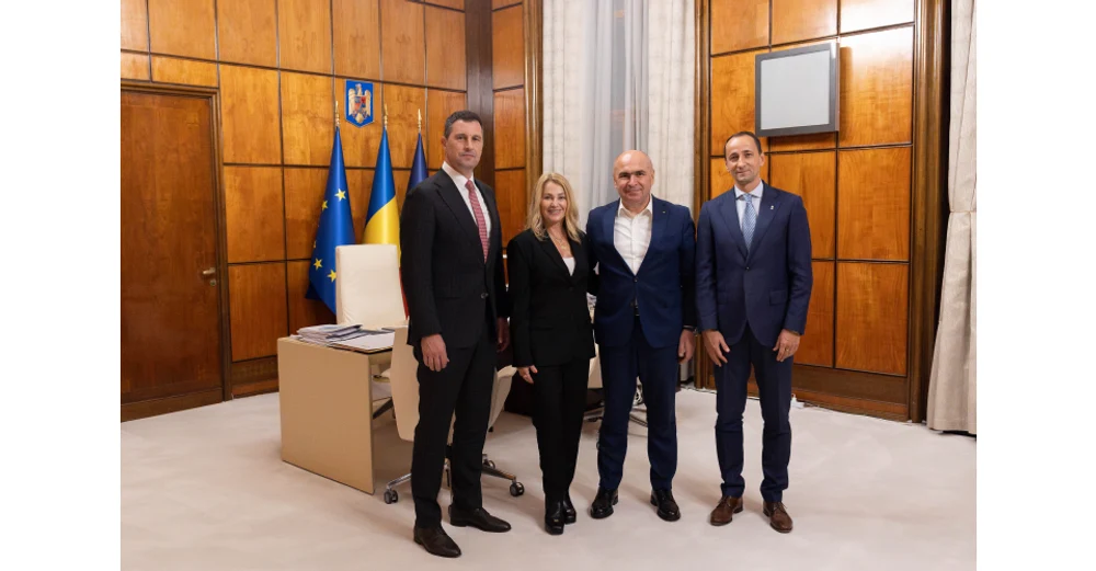 Nadia Comăneci și Mihai Covaliu, oaspeți ai premierului Ilie Bolojan pentru pregătirile „Anului Nadia Comăneci”