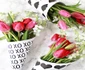Un buchet de flori într un ambalaj special  jpeg