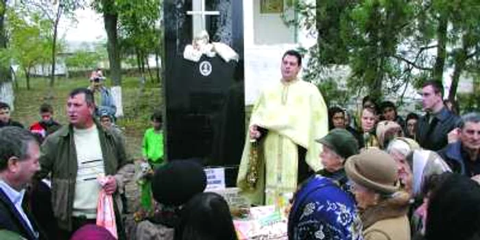 Dezvelirea monumentului a fost făcută de Sfântul Dumitru