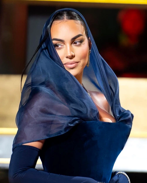 Georgina Rodriguez la Joy Awards in Riad, Arabia Saudita Instagram (2) jpg