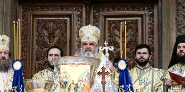 Slujba de Bobotează de la Patriarhie FOTO Dorin Constanda/Click!