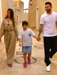 Lionel Messi cu familia jpg