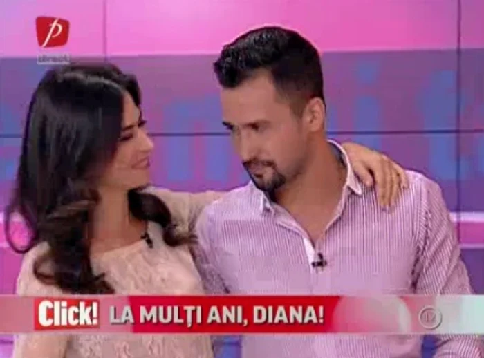 Diana s-a bucurat că Alex i-a urat "La Multi Ani"