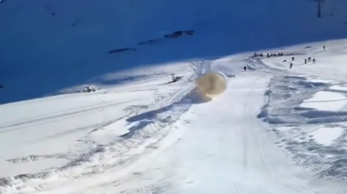 Incident cu mingea gonflabilă