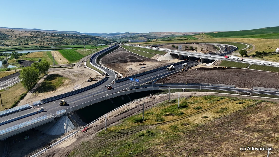 Drumul expres Dex4 intre Autostrada Transilvania A3 si Tureni, Cluj  Foto Daniel Guță ADEVĂRUL (42) JPG