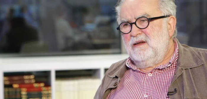 George Banu lansează în cadrul FNT volumul "Cortina sau fisura lumii" FOTO: Eduard Enea