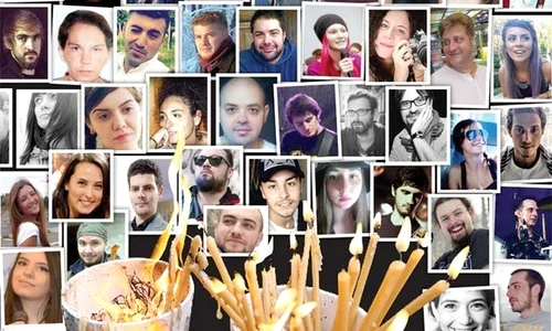 64 de tineri frumoși au murit arși în Clubul Colectiv, în urmă cu cinci ani jpeg
