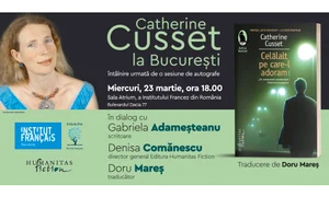 Scriitoarea Catherine Cusset, autoarea romanului „Celălalt pe care l adoram“, revine la București jpeg