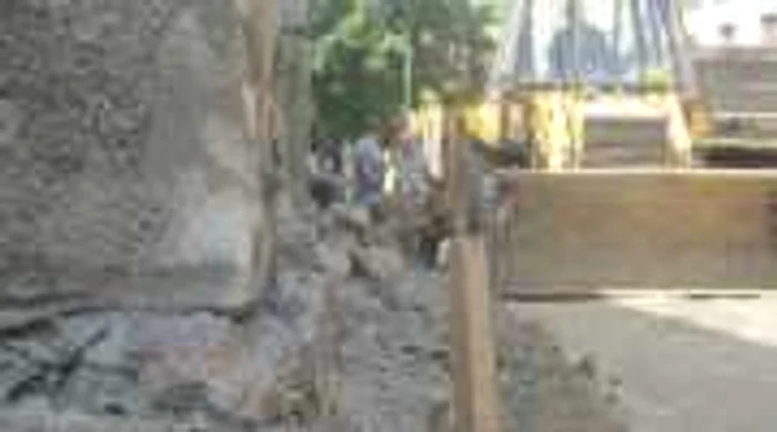 Lucrările Vakond distrug o bucată de istorie