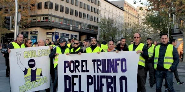 veste galbene spania