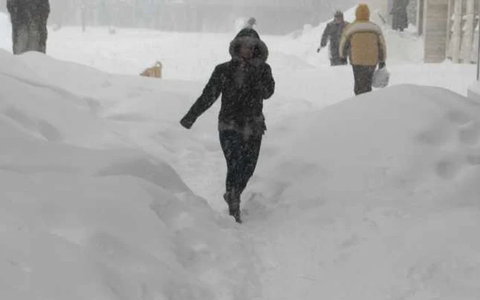 Începând cu 10 ianuarie, ninsorile se vor întoarce în cea mai mare parte a ţării                       Foto Adevărul