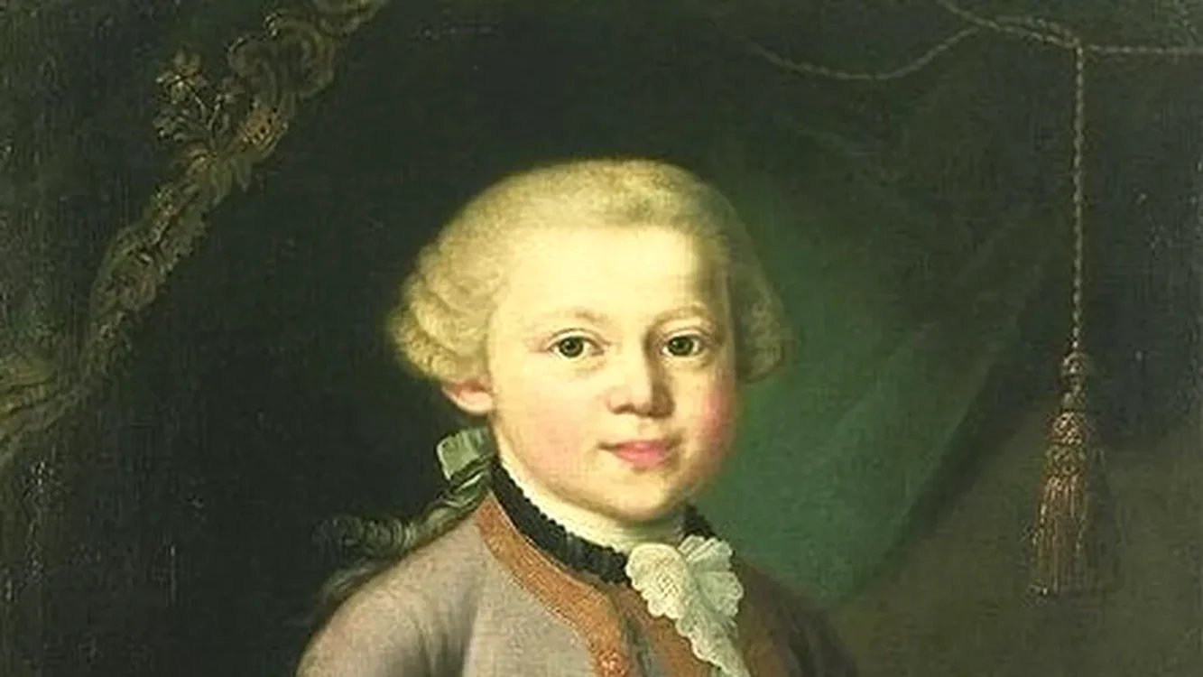 Wolfgang Amadeus Mozart copil / foto: arhiva