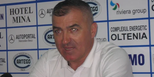 Petre Grigoraş, un antrenor satisfăcut de jocul ehipei sale
