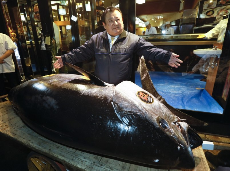 Un ton roșu s-a vândut cu 3,2 milioane de dolari la prima licitație din 2026 de la Tokyo, un record față de 2019