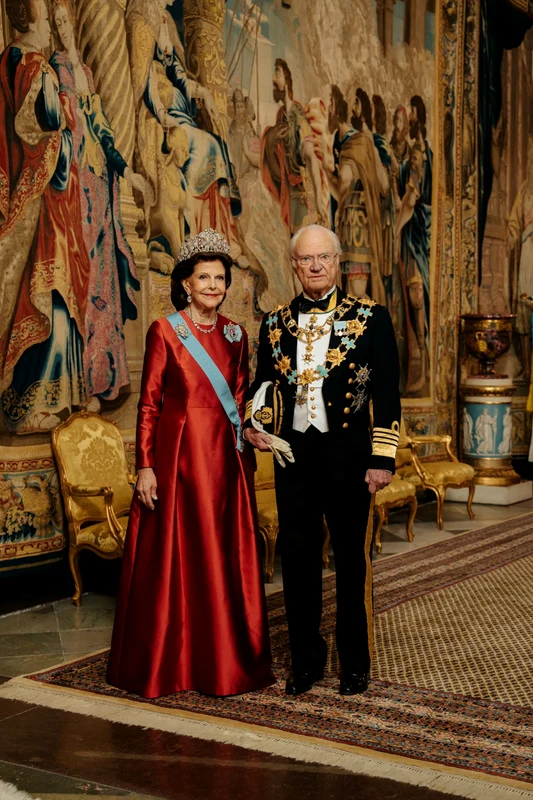 Regele Carl Gustaf al Suediei și Regina Silvia