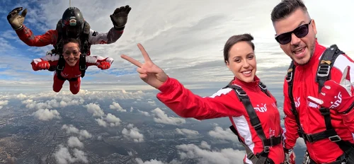 Roxana Ghiorghian a zburat – la propriu – de ziua ei