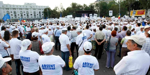 Mitingul de susţinere a lui Traian Băsescu (foto: Eduard Enea)