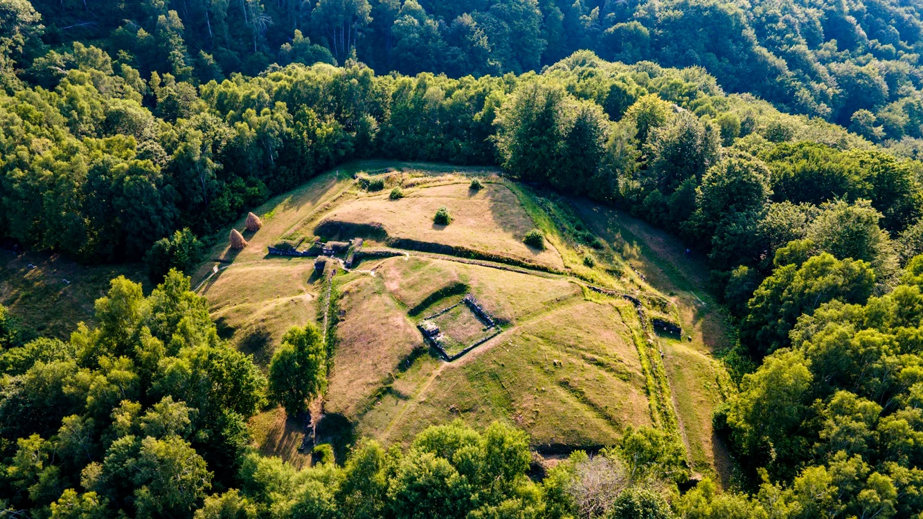 Cetatea Blidaru. Foto: Discover Hunedoara