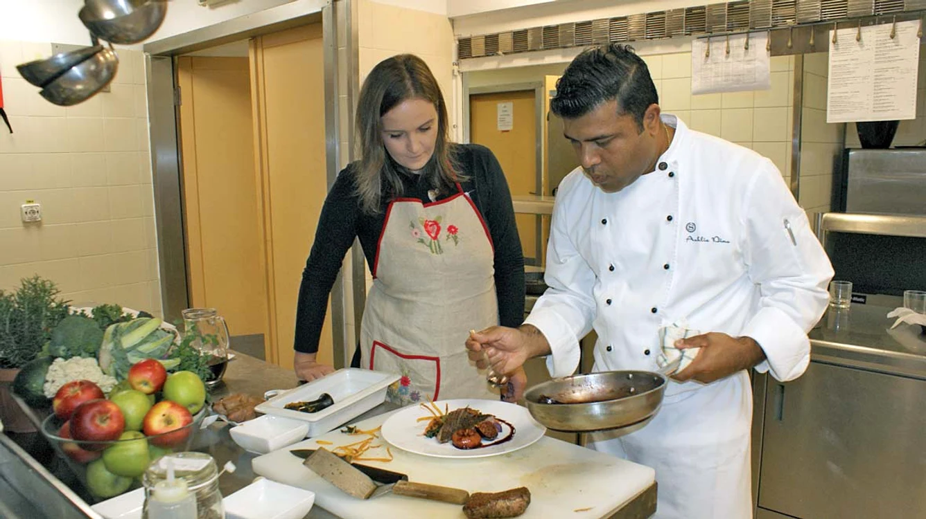 Chef Ashlie Dias i-a  arătat cât de uşor  se găteşte raţa