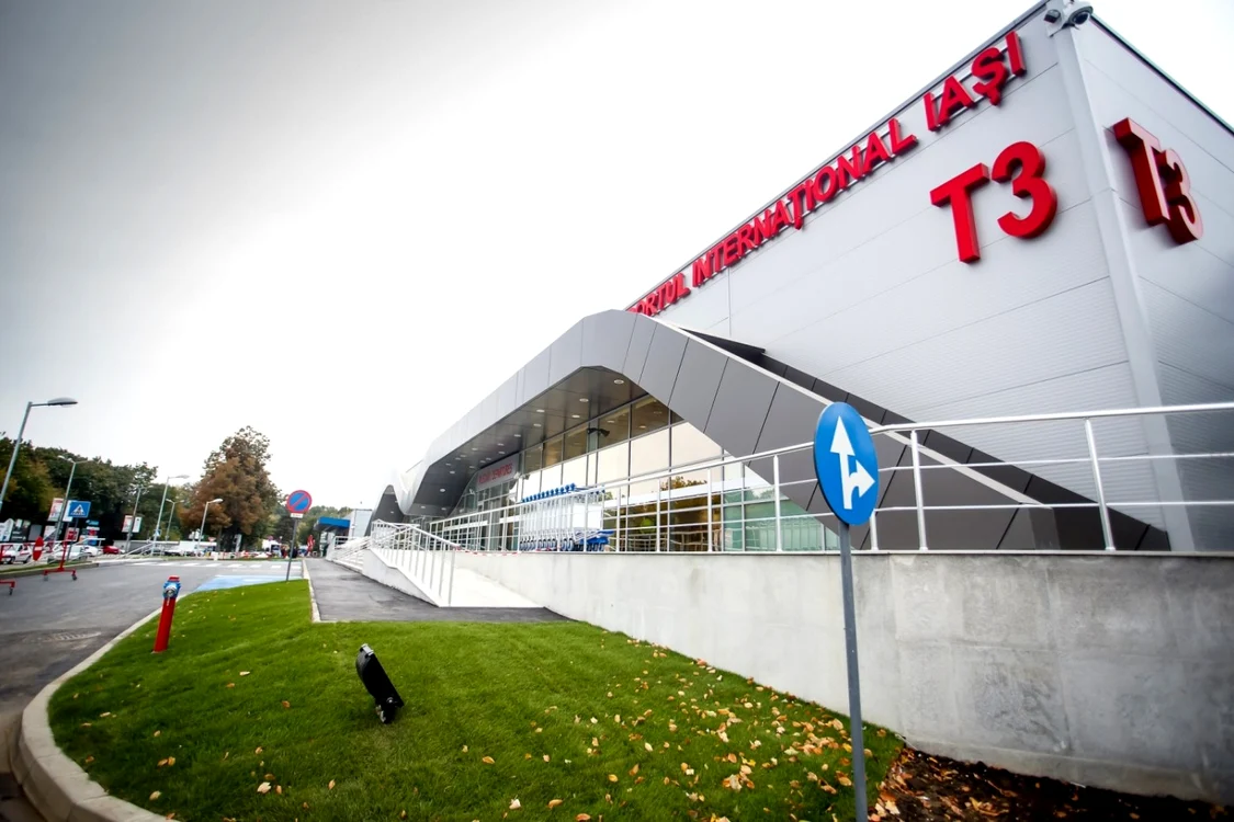 Terminalul 3 al Aeroportului din Iaşi FOTO aeroport.ro