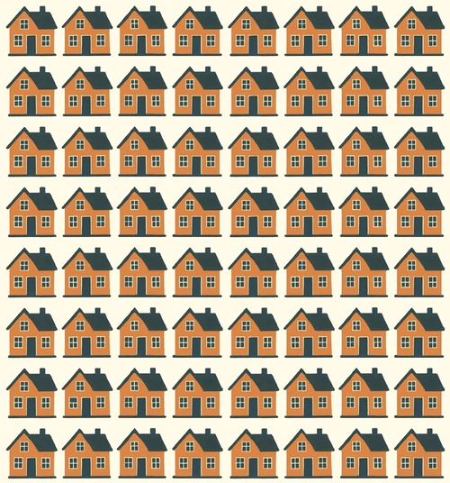 Testează-ți IQ-ul și găsește casa diferită în 10 secunde!