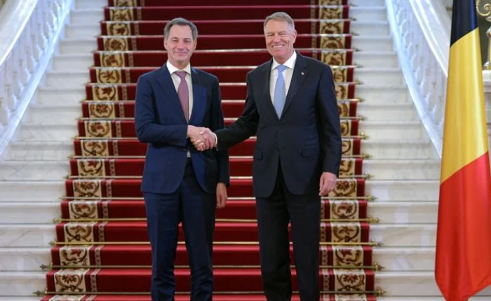 Iohannis, întrunire cu premierul Belgiei. Șeful statului a transmis un mesaj clar către NATO