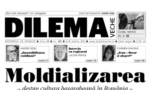 Moldializarea – cultura basarabeană în România jpeg