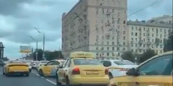 Hackerii au creat haos în traficul din Moscova FOTO Twitter