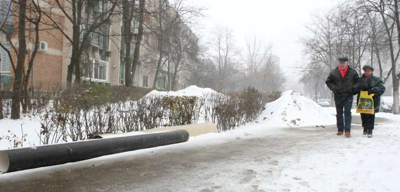Viscolul paralizează lucrările ISPA