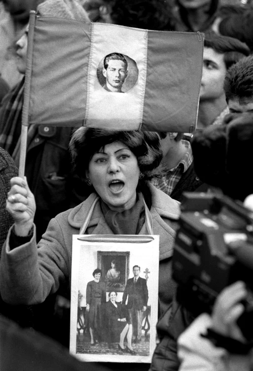 Manifestație pentru rege FOTO Mediafax